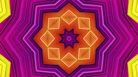 Colorful Background. Kaleidoscope Stock Footage 80450340