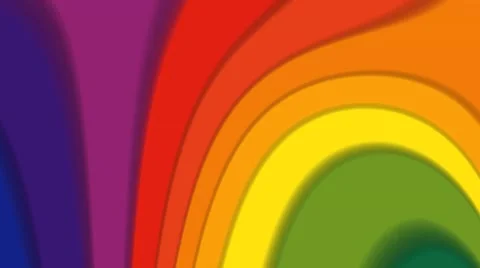 Colorful Background With a Lovely Waves Stock Footage 41501734