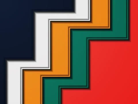 Colorful background. Material design in vector Stock Illustration