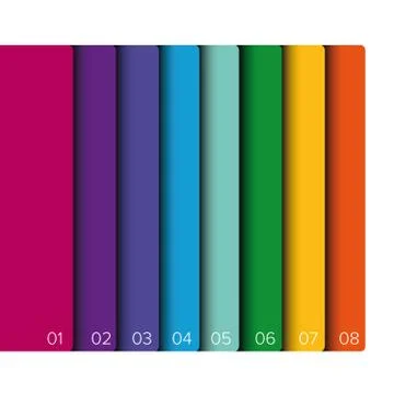 Colorful background or progress bar Stock Illustration