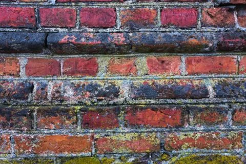 Colorful background pattern of old wall 写真素材