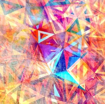 Colorful background with polygons Stock Illustration