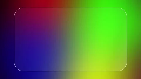 Colorful Background with Rectangle Outline. 스톡 동영상 332051405