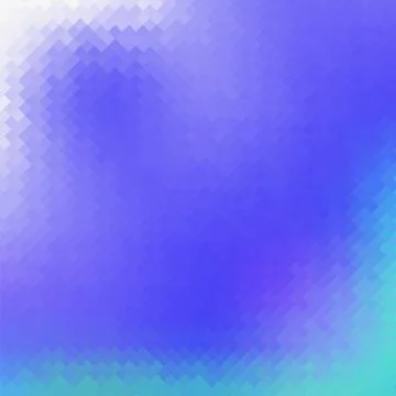 Colorful Background. Rumpled Square Pattern. Blue Green Texture. Abstract Mosaic 스톡 일러스트