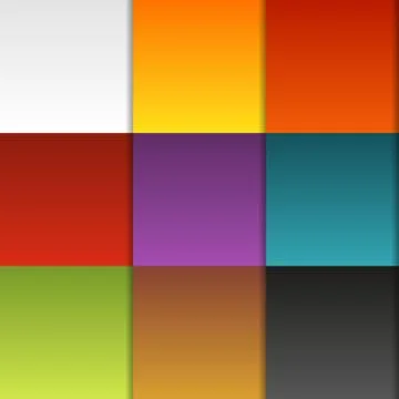 Colorful background (seamless pattern) made of colorful boxes Stock Illustration