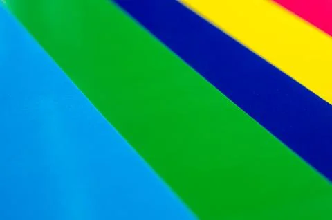 Colorful background from sheets of paper different colors Stock Photos