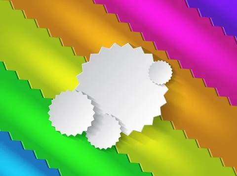 Colorful background with space for text Stock Illustration