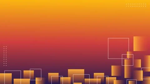 A colorful background with squares and rectangles Illustrazione stock