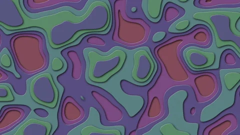 Colorful Background on theme geodesy or topography. Abstract topographic Stock Footage 164404098