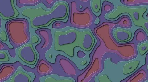 Colorful Background on theme geodesy or topography. Abstract topographic Stockillustratie