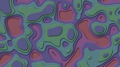 Colorful Background on theme geodesy or topography. Abstract topographic Stock Illustration