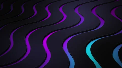 Colorful background wave animation. Intro, titles, opener, presentation 스톡 동영상 217514576