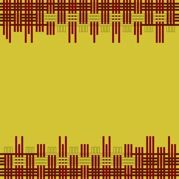 Colorful background is woven with box pattern Stock Illustration