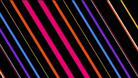 Colorful backgrounds with diagonal stripess, 4k Stock Footage 155122404