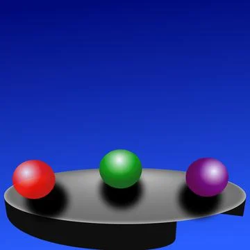 Colorful Ball. イラスト素材