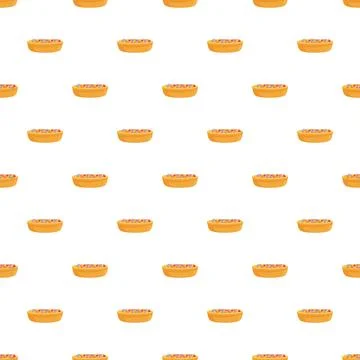 Colorful ball pit seamless pattern for kids entertainment Stock Illustration