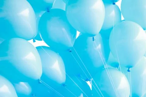 Colorful balloons background Stock Photos