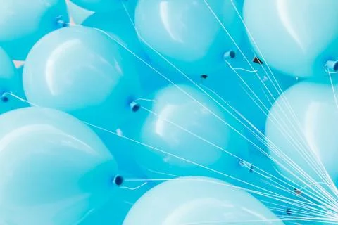 Colorful balloons background Stock Photos