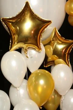 Colorful balloons. Close up Foto stock