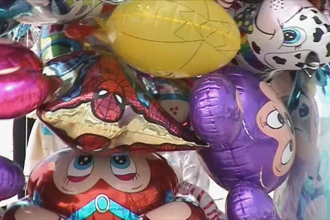 Colorful balloons Stock Footage 104991