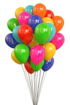 Colorful Balloons Stock Illustration