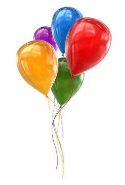 Colorful balloons Stock Illustration