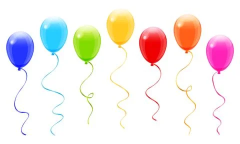 Colorful balloons Stock Illustration