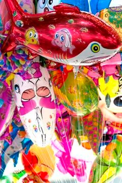 Colorful balloons Stock Photos