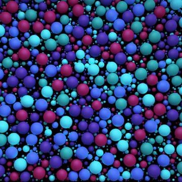 Colorful balls background Stock-Illustration