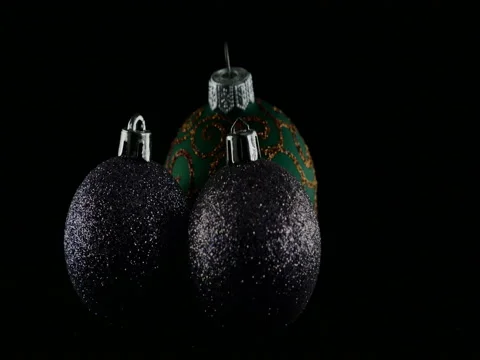 Colorful balls on black background Stock Footage 70487209