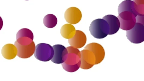 Colorful balls bouncing from the ground Stock Footage 76911082