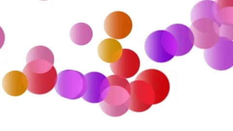 Colorful balls bouncing from the ground - seamless loop animation Stock Footage 76910924