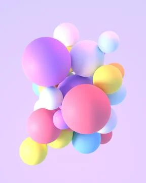 Colorful balls Stock-Illustration