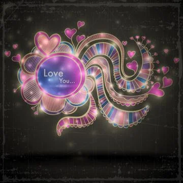 Colorful Banner Illustrazione stock
