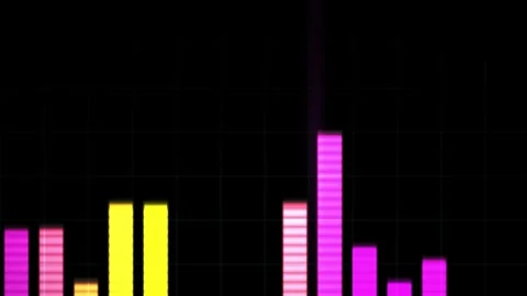 Colorful Bar Chart Animation Sequence. Stock Footage 334517791