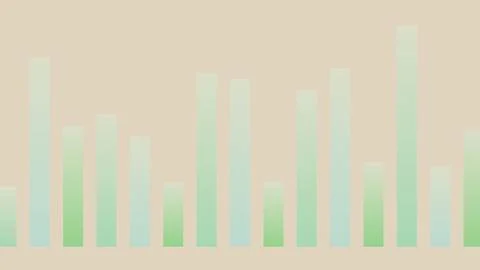 Colorful bar chart with data and statistics in a graph 스톡 일러스트
