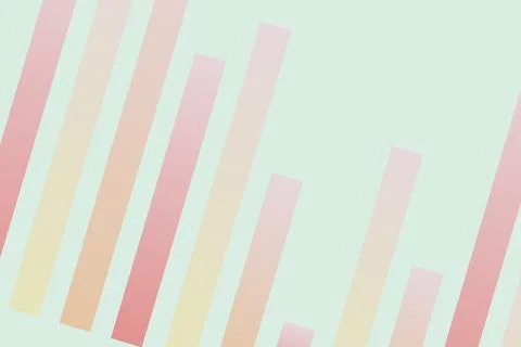 Colorful bar chart with data points on a light background Stock Photos