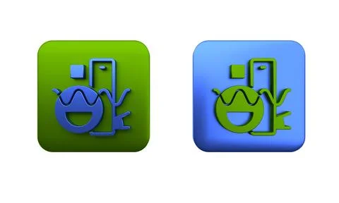 Colorful Basic geometric shapes icon isolated on white background. Square b.. 스톡 일러스트