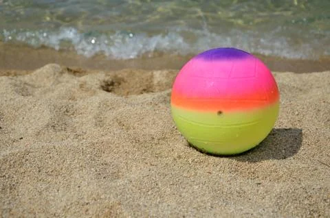 Colorful Beach Ball Stock Photos