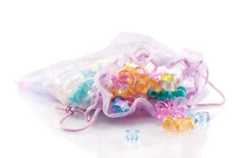 Colorful beads Stock Photos