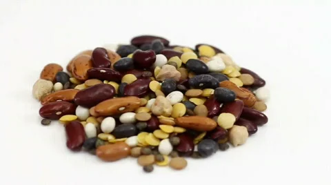 Colorful beans Stock Footage 572041