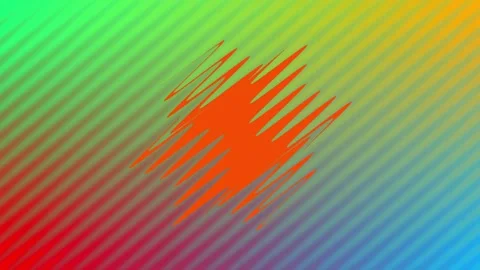 Colorful, beautiful patterns move rhythmically Stock Footage 341479110
