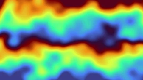 Colorful, beautiful patterns move rhythmically Stock Footage 341506019