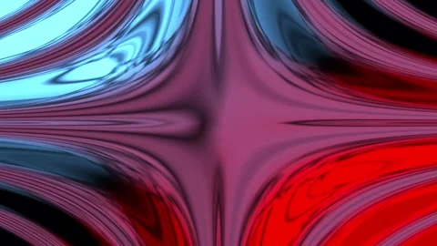 Colorful, beautiful patterns move rhythmically Stock Footage 341604046