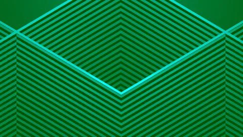 Colorful, beautiful patterns move rhythmically Stock Illustration