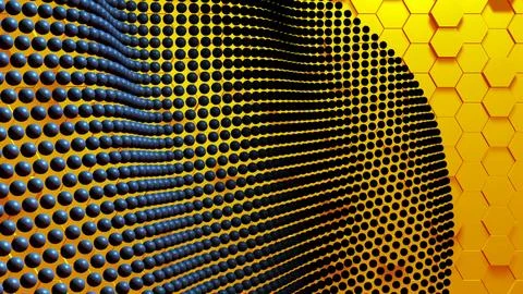 Colorful, beautiful patterns move rhythmically 스톡 사진