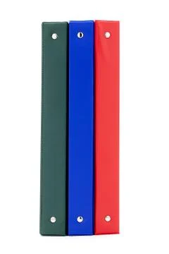 Colorful binder Stock Photos