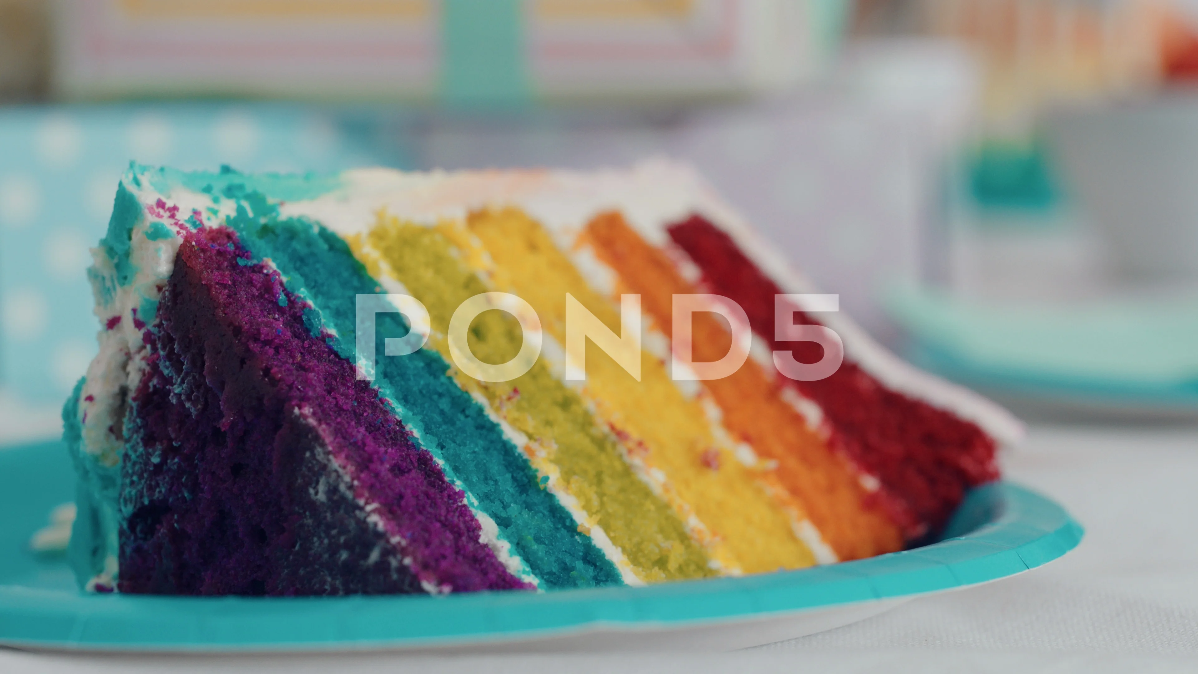 Birthday Cake Slice Stock Video Footage Royalty Free Birthday Cake Slice Videos Pond5