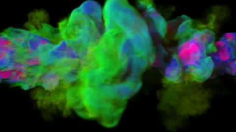Colorful blast Video stock 21632872