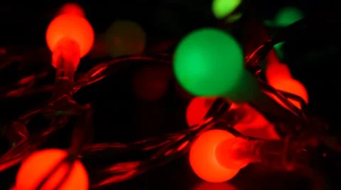 Colorful blinking lights closeup 動画素材 47748154